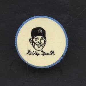 VINTAGE NEW YORK YANKEES MICKEY MANTLE PENCIL SHARPENER C 1960'S